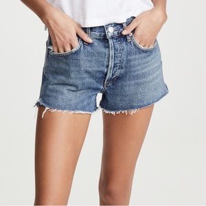 AGOLDE Parker cutoff Jean shorts